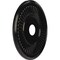 Ekena Millwork Berkshire PVC Medallion (Canopies up to 8 3/8"), 19"OD x 3 1/2"ID x 1"P, Textured Metallic Galaxy CMP19BEAGX - alternate 2